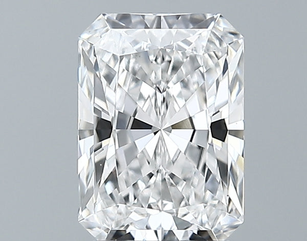 Lab-Grown 1.84 Carat Radiant Cut Diamond color E Clarity VS1 With GIA Certificate, precious stones, engagement diamonds