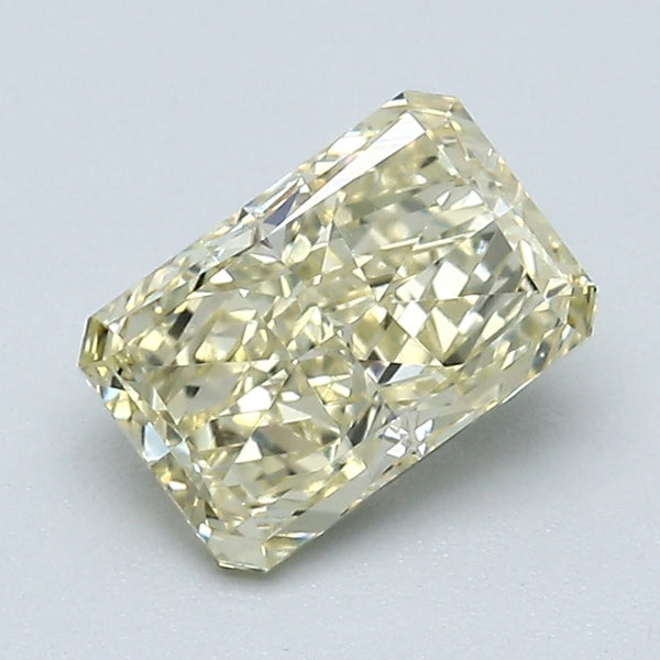 1.09 Carat Radiant Cut Natural Mined Diamond Fancy Light Brownish Yellow Color VVS2 Clarity With GIA Certificate, natural diamonds, precious stones, engagement diamonds