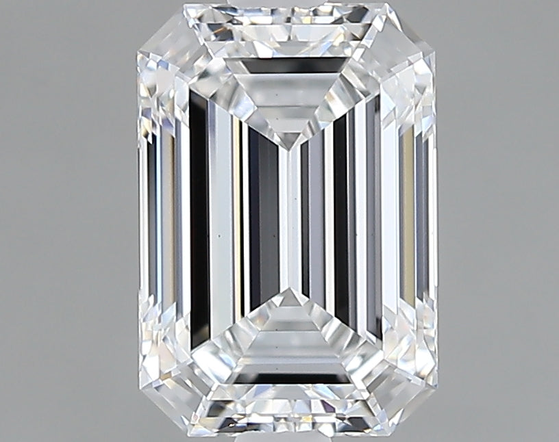 Lab-Grown 1.57 Carat Emerald Cut Diamond color D Clarity VVS2, precious stones, engagement diamonds