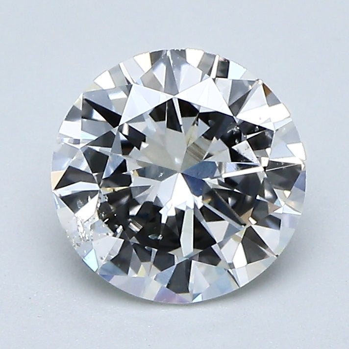 1.42 Carat Round Brilliant Natural Mined Diamond H Color SI2 Clarity With GIA Certificate, natural diamonds, precious stones, engagement diamonds