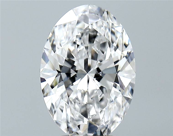 Lab-Grown 2.97 Carat Oval Shape Diamond color D Clarity VVS2 With GIA Certificate, precious stones, engagement diamonds