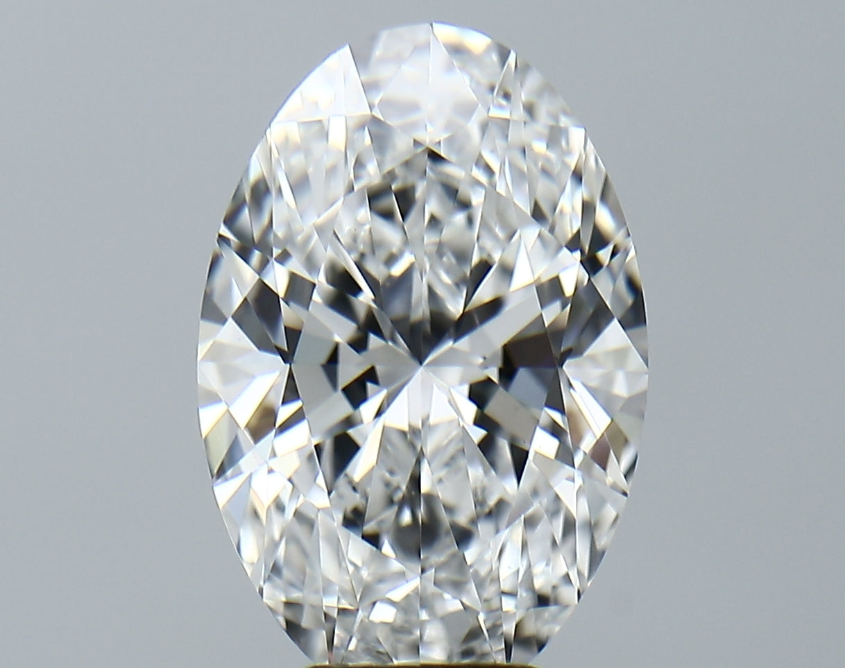 Lab-Grown 5.31 Carat Oval Shape Diamond color E Clarity VS1 With GIA Certificate, precious stones, engagement diamonds