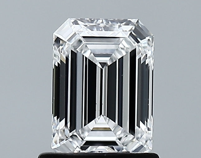Lab-Grown 1.01 Carat Emerald Cut Diamond color D Clarity VVS2 With GIA Certificate, precious stones, engagement diamonds