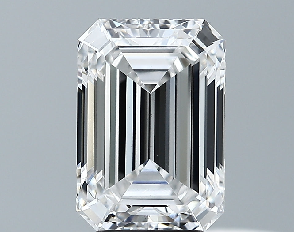 Lab-Grown 3.67 Carat Emerald Cut Diamond color E Clarity VS1 With GIA Certificate, precious stones, engagement diamonds