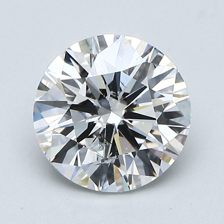 1.51 Carat Round Brilliant Natural Mined Diamond F Color SI2 Clarity With GIA Certificate, natural diamonds, precious stones, engagement diamonds