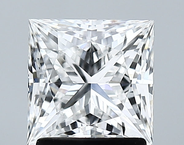 Lab-Grown 1.76 Carat Princess Cut Diamond color E Clarity VVS2 With GIA Certificate, precious stones, engagement diamonds