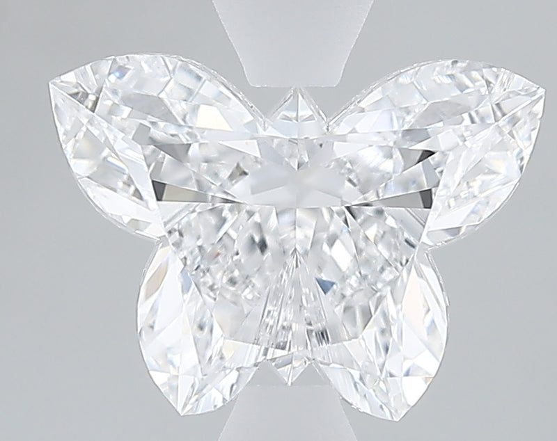 Lab-Grown 1.92 Carat Butter Flies Shape Diamond color D Clarity VVS2 With GIA Certificate, precious stones, engagement diamonds