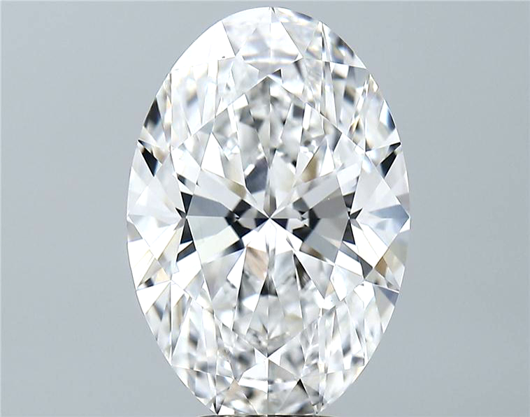Lab-Grown 5.21 Carat Oval Shape Diamond color E Clarity VS1 With GIA Certificate, precious stones, engagement diamonds