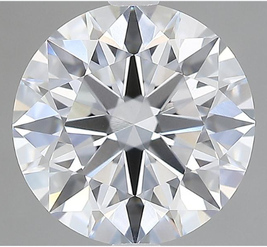 Lab-Grown 2.74 Carat Round Brilliant Diamond color D Clarity VVS2 With GIA Certificate, precious stones, engagement diamonds