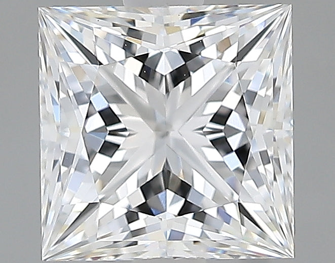 Lab-Grown 1.58 Carat Princess Cut Diamond color E Clarity VVS2, precious stones, engagement diamonds