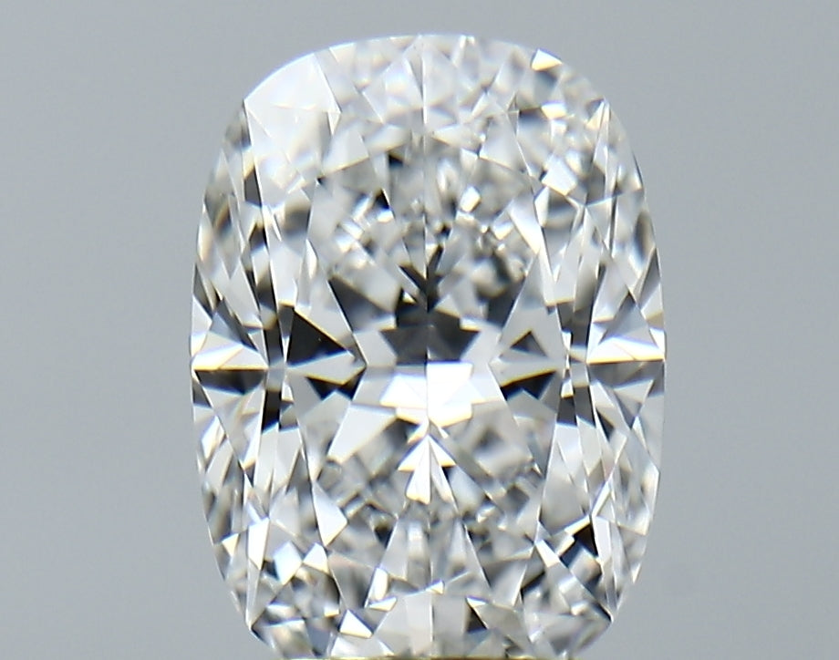 Lab-Grown 3.04 Carat Cushion Brilliant Diamond color E Clarity VVS2, precious stones, engagement diamonds