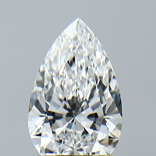 Lab-Grown 1.16 Carat Pear Shape Diamond color D Clarity VVS1, precious stones, engagement diamonds