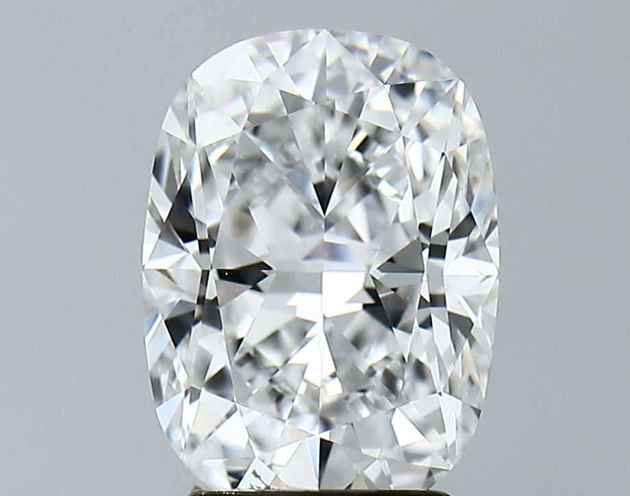 Lab-Grown 3.12 Carat Cushion Brilliant Diamond color E Clarity VVS2 With GIA Certificate, precious stones, engagement diamonds