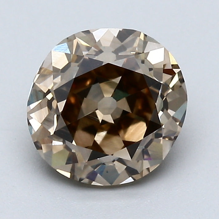 GIA Certified 1.82 Ct Old European Cut Diamond Legacy FANCY LIGHT BROWN YELLOW-VS2 Conflict-Free, natural diamonds, precious stones, engagement diamonds