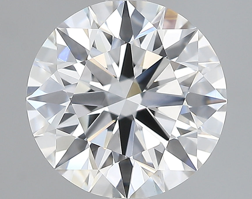 Lab-Grown 2.55 Carat Round Brilliant Diamond color D Clarity VVS2, precious stones, engagement diamonds