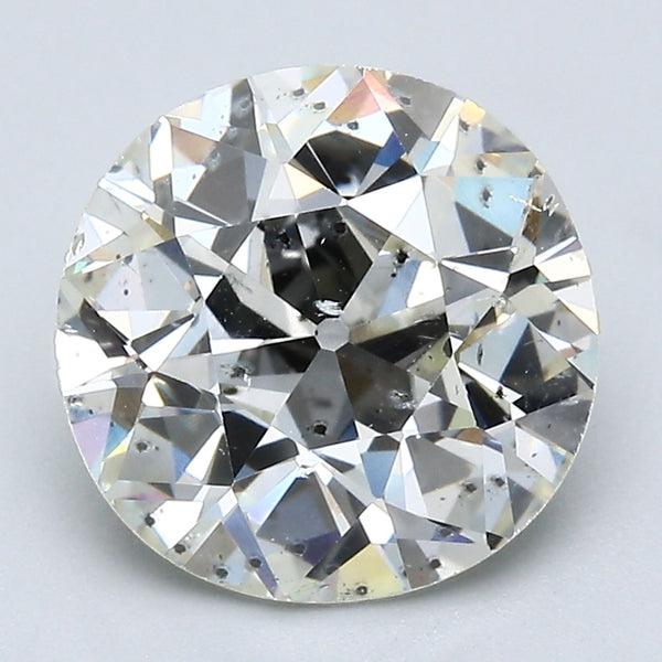 3.51 Carat Old European Cut Natural Mined Diamond K Color SI2 Clarity With GIA Certificate, natural diamonds, precious stones, engagement diamonds