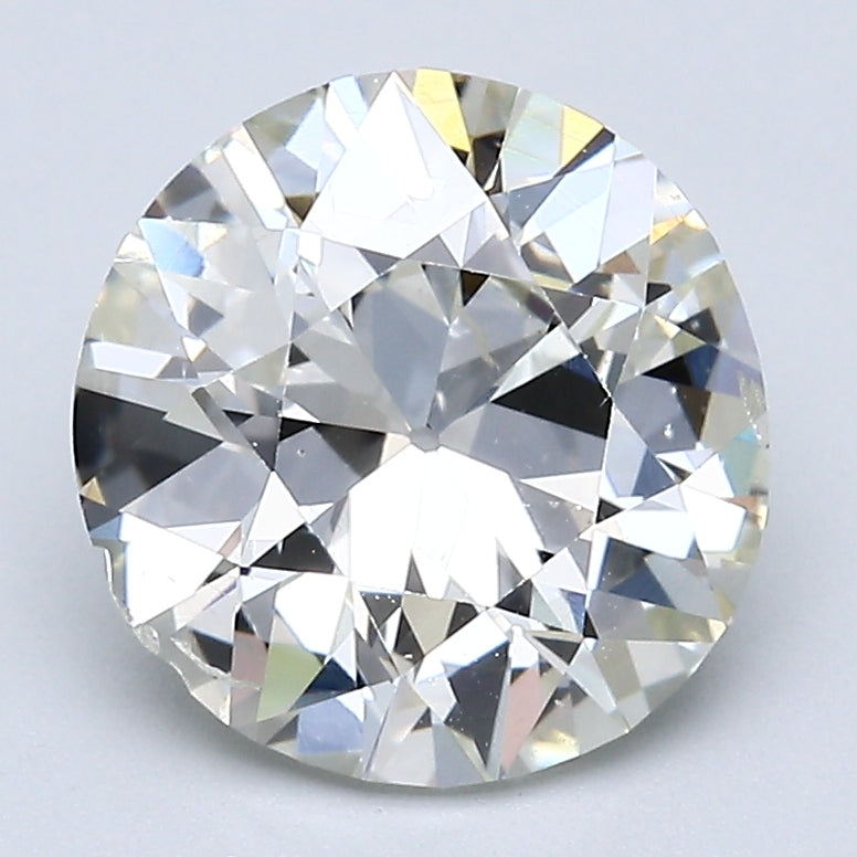 3.00 Carat Old European Cut Natural Mined Diamond K Color SI2 Clarity With GIA Certificate, natural diamonds, precious stones, engagement diamonds