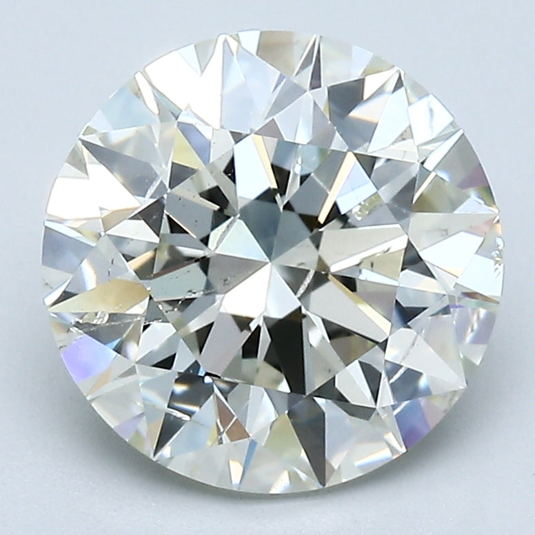 3.12 Carat Round Brilliant Natural Mined Diamond K Color SI2 Clarity With GIA Certificate, natural diamonds, precious stones, engagement diamonds