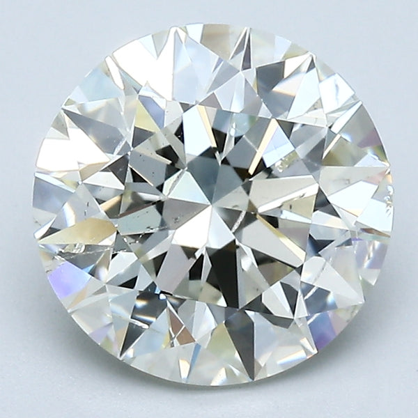 3.12 Carat Round Brilliant Natural Mined Diamond K Color SI2 Clarity With GIA Certificate, natural diamonds, precious stones, engagement diamonds