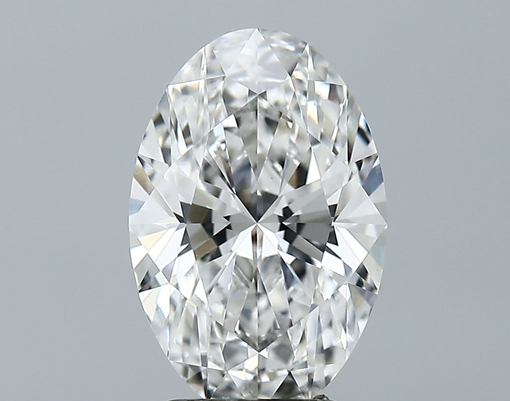 Lab-Grown 2.79 Carat Oval Shape Diamond color E Clarity VS1, precious stones, engagement diamonds