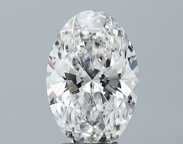 Lab-Grown 2.79 Carat Oval Shape Diamond color E Clarity VS1, precious stones, engagement diamonds