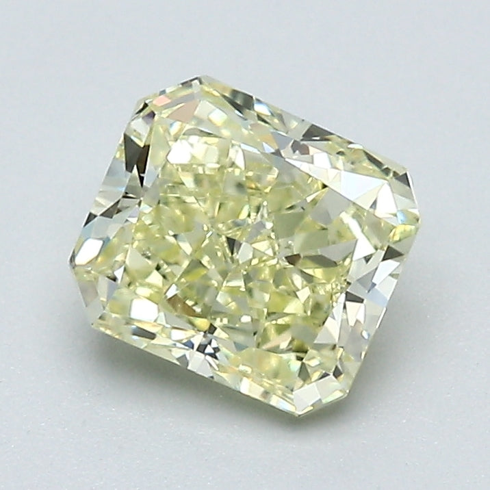 1.22 Carat Radiant Cut Natural Mined Diamond Fancy Light  Yellow Color VVS2 Clarity With GIA Certificate, natural diamonds, precious stones, engagement diamonds