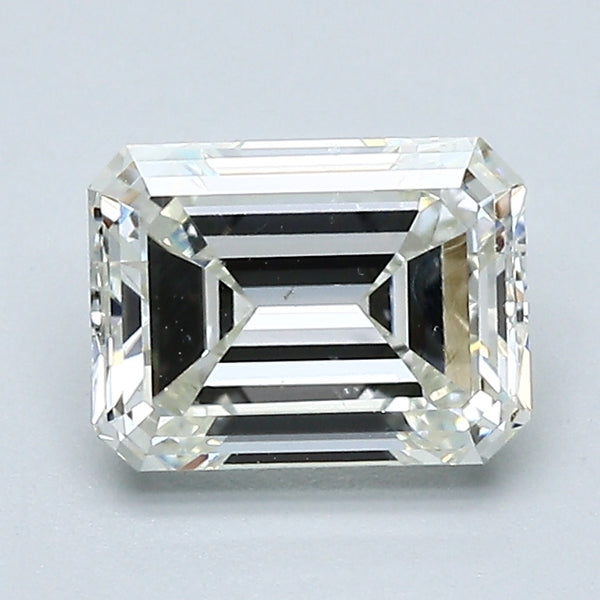 1.39 Carat Emerald Cut Diamond color K Clarity SI1, natural diamonds, precious stones, engagement diamonds