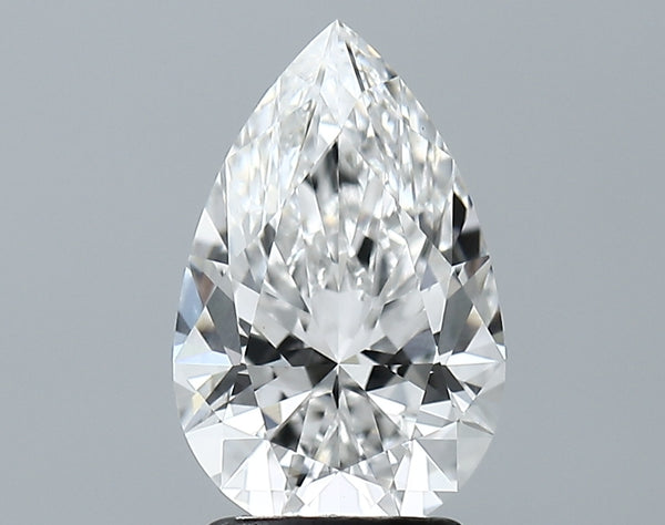 Lab-Grown 2.15 Carat Pear Shape Diamond color E Clarity VVS2, precious stones, engagement diamonds