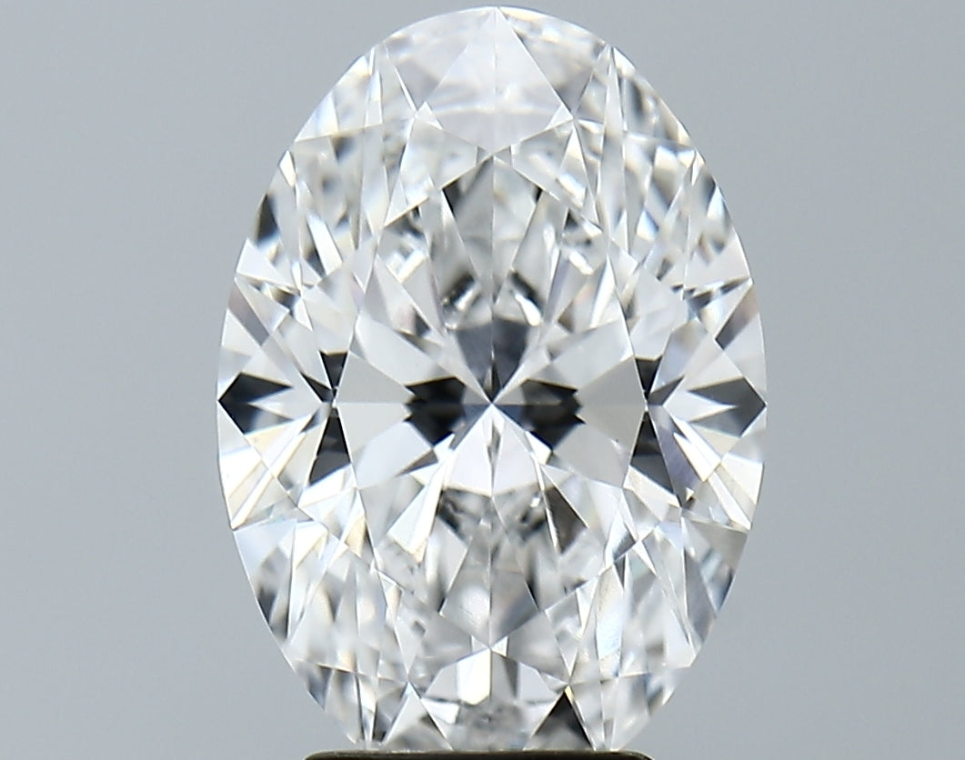 Lab-Grown 4.05 Carat Oval Shape Diamond color D Clarity VVS2 With GIA Certificate, precious stones, engagement diamonds