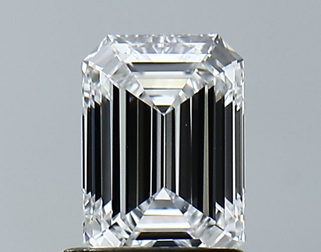 Lab-Grown 1.02 Carat Emerald Cut Diamond color D Clarity IF, precious stones, engagement diamonds