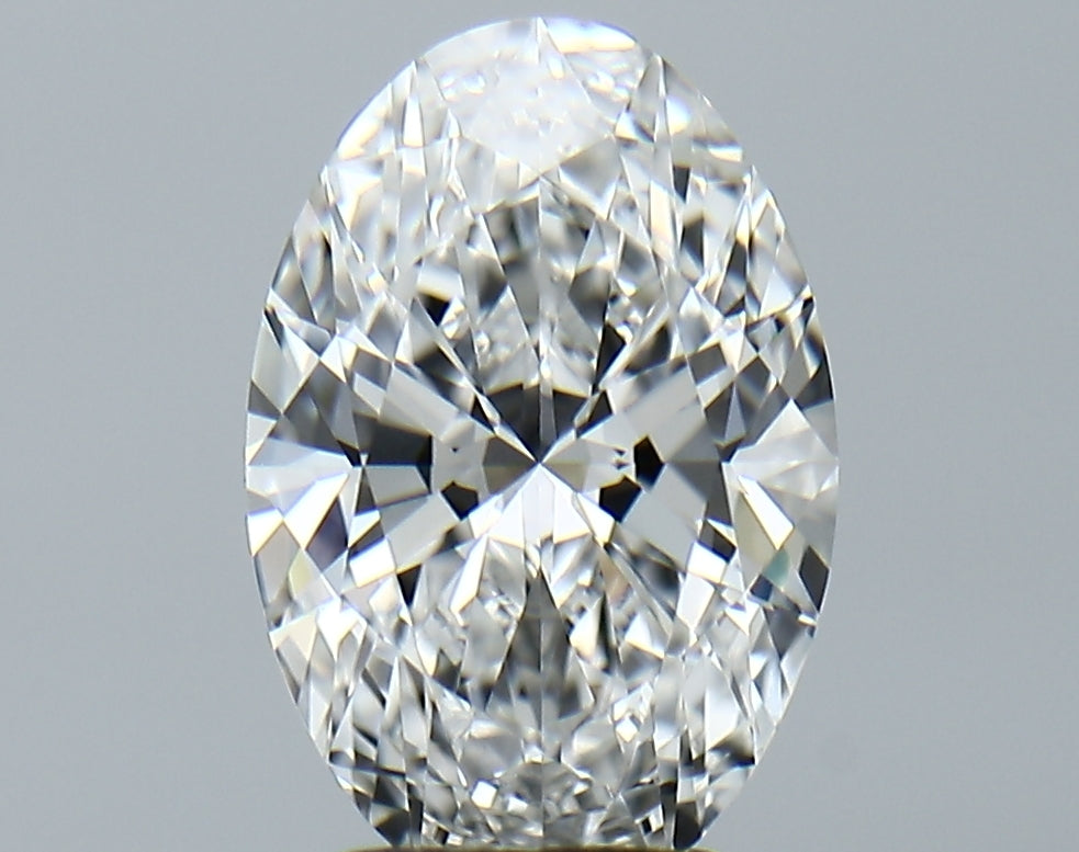 Lab-Grown 3.07 Carat Oval Shape Diamond color E Clarity VVS2, precious stones, engagement diamonds