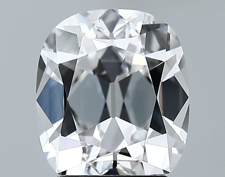 Lab-Grown 2.59 Carat Antique Cushion Cut Diamond color D Clarity VS1 With GIA Certificate, precious stones, engagement diamonds