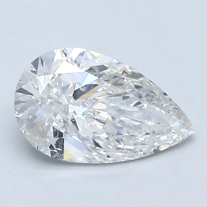1.00 Carat Pear Shape Natural Mined Diamond F Color I1 Clarity With GIA Certificate, natural diamonds, precious stones, engagement diamonds