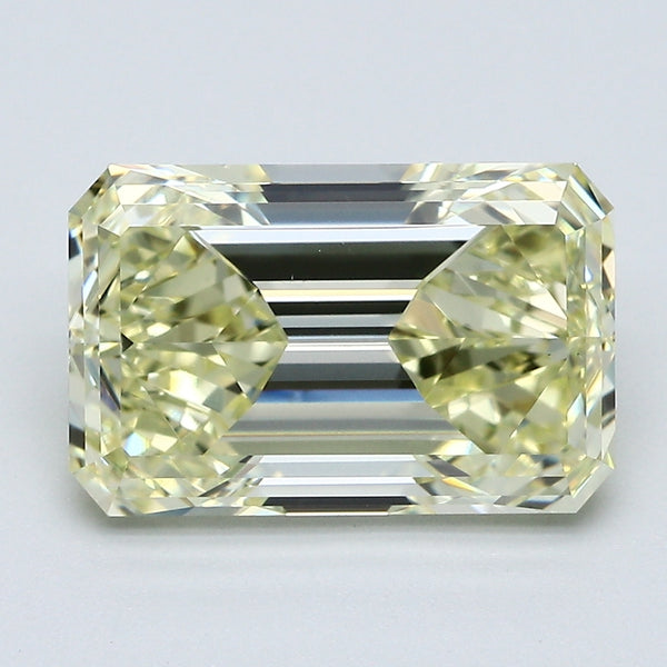 4.02 Carat Emerald Cut Natural Mined Diamond Fancy  Yellow Color VS2 Clarity With GIA Certificate, natural diamonds, precious stones, engagement diamonds
