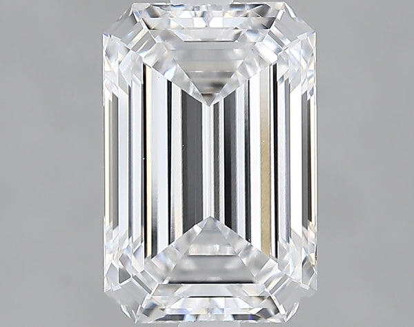 Lab-Grown 2.92 Carat Emerald Cut Diamond color D Clarity VVS2 With GIA Certificate, precious stones, engagement diamonds