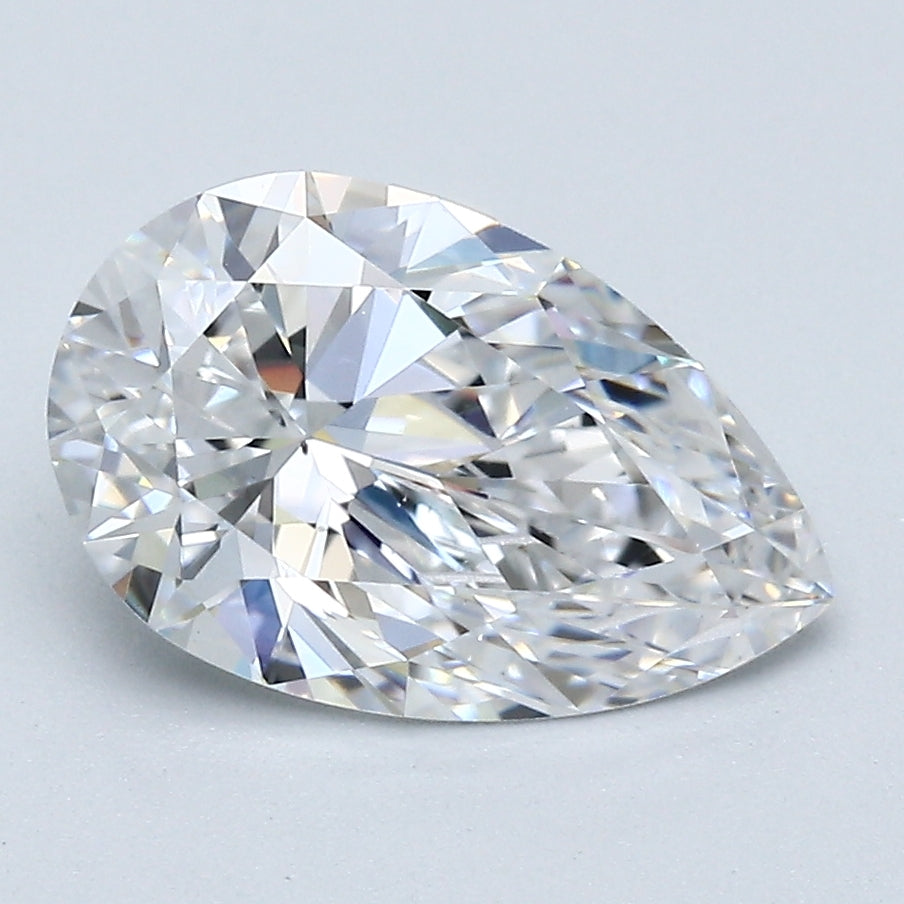 2.11 Carat Pear Shape Natural Mined Diamond D Color VS2 Clarity With GIA Certificate, natural diamonds, precious stones, engagement diamonds