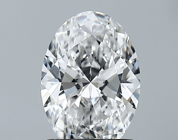 Lab-Grown 1.42 Carat Oval Shape Diamond color E Clarity VS2 With GIA Certificate, precious stones, engagement diamonds