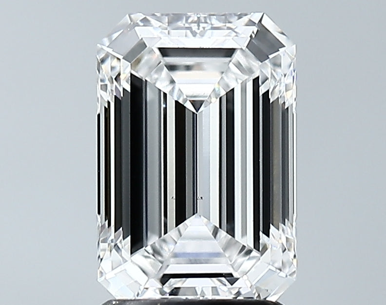 Lab-Grown 2.09 Carat Emerald Cut Diamond color D Clarity VS1 With GIA Certificate, precious stones, engagement diamonds