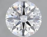 Lab-Grown 1.60 Carat Round Brilliant Diamond color D Clarity VS2 With GIA Certificate, precious stones, engagement diamonds