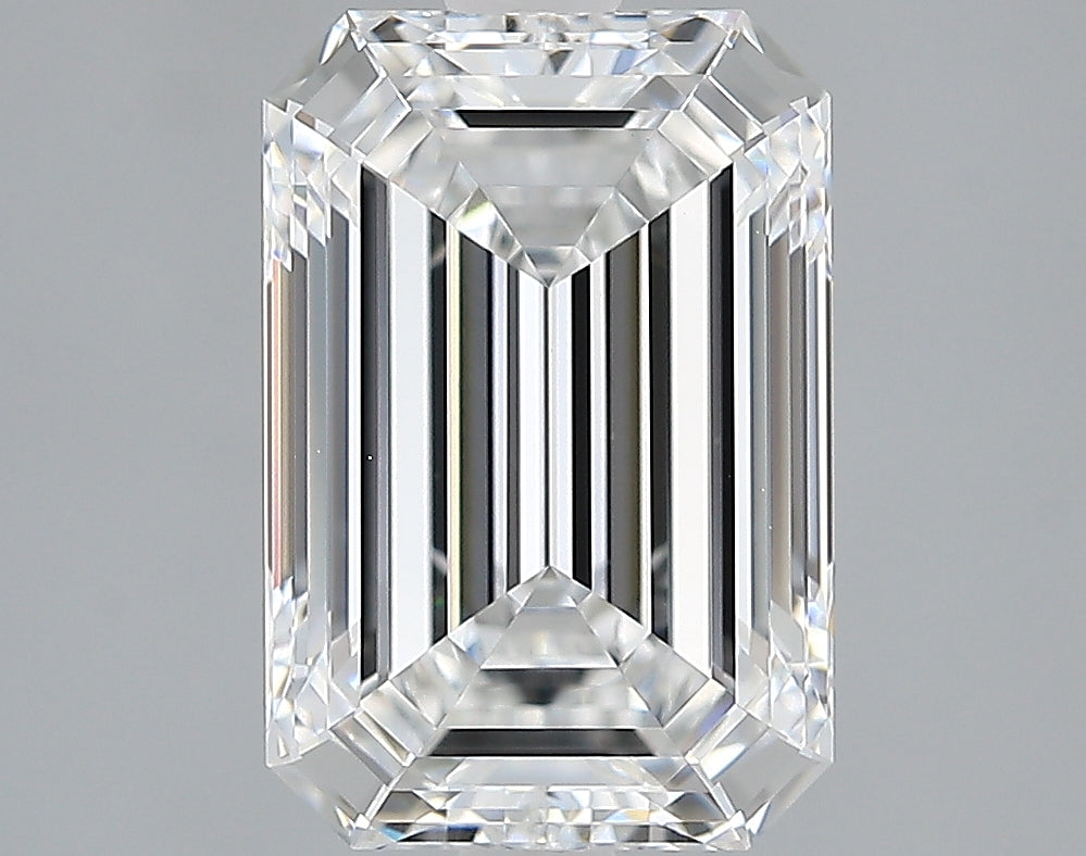 Lab-Grown 2.60 Carat Emerald Cut Diamond color E Clarity VVS2, precious stones, engagement diamonds