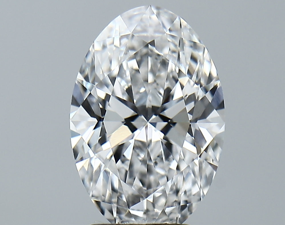 Lab-Grown 3.09 Carat Oval Shape Diamond color D Clarity VVS2 With GIA Certificate, precious stones, engagement diamonds