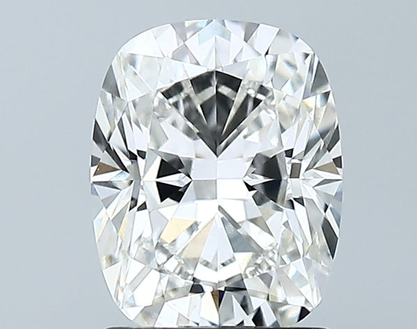 Lab-Grown 1.70 Carat Cushion Brilliant Diamond color H Clarity VS1 With GIA Certificate, precious stones, engagement diamonds