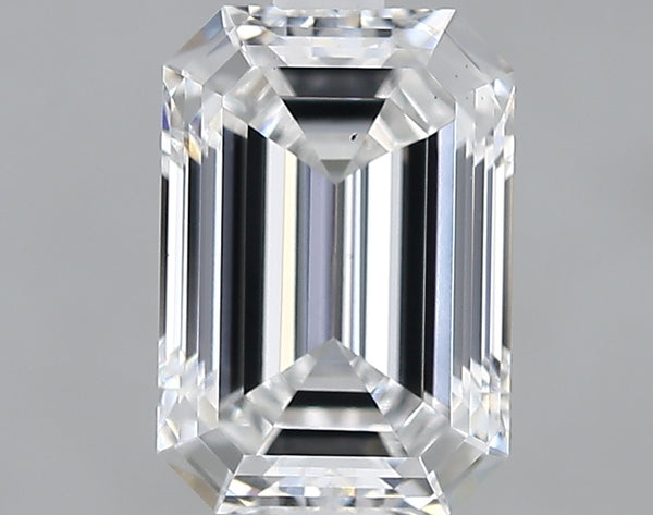 Lab-Grown 2.00 Carat Emerald Cut Diamond color E Clarity VS2, precious stones, engagement diamonds