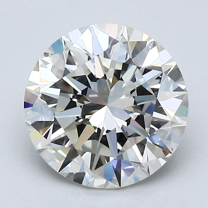 1.91 Carat Round Brilliant Diamond GIA Certified J-VS2 Natural , natural diamonds, precious stones, engagement diamonds