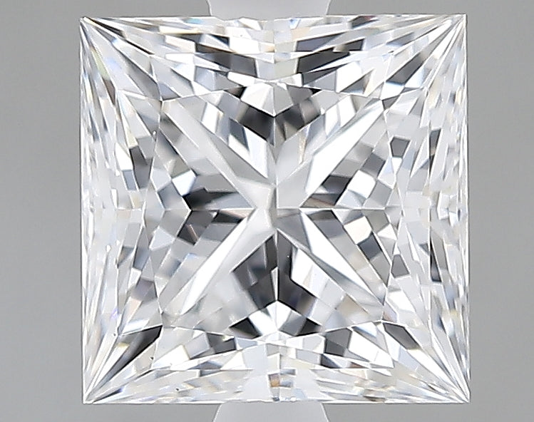 Lab-Grown 2.02 Carat Princess Cut Diamond color D Clarity VS1 With GIA Certificate, precious stones, engagement diamonds