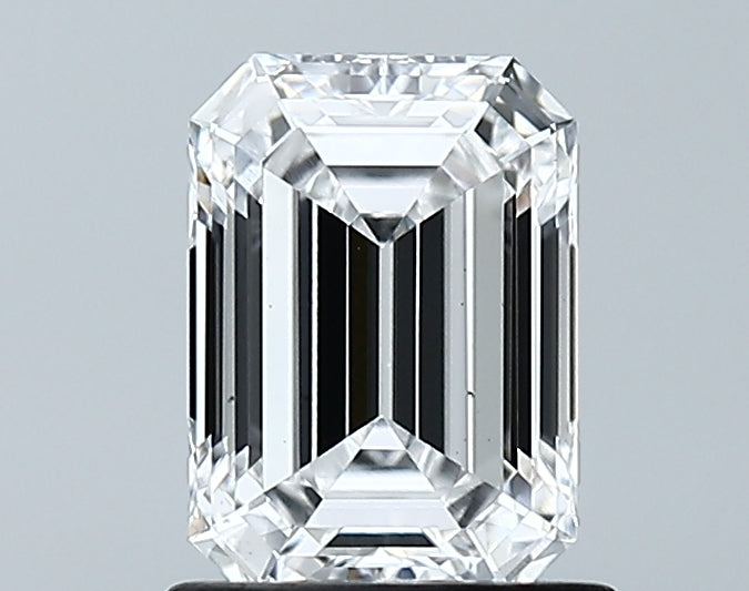 Lab-Grown 1.17 Carat Emerald Cut Diamond color E Clarity VVS2 With GIA Certificate, precious stones, engagement diamonds