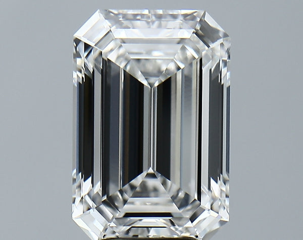 Lab-Grown 5.12 Carat Emerald Cut Diamond color E Clarity VVS2, precious stones, engagement diamonds