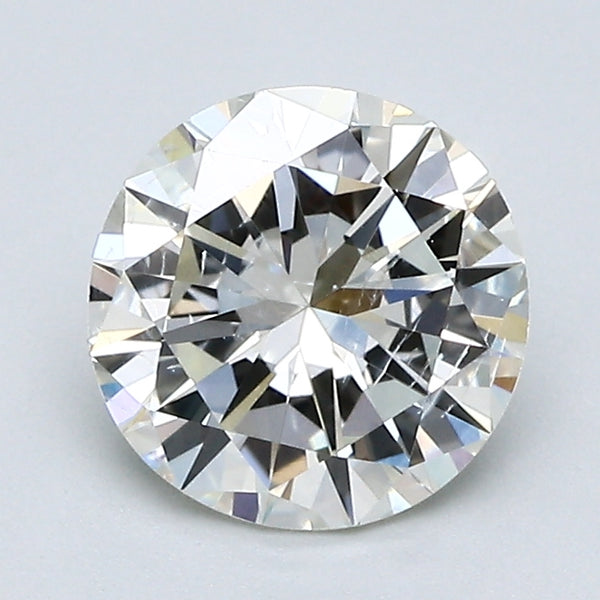 1.51 Carat Round Brilliant Natural Mined Diamond K Color I1 Clarity With GIA Certificate, natural diamonds, precious stones, engagement diamonds