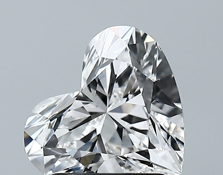 Lab-Grown 1.68 Carat Heart Shape Diamond color F Clarity VVS2 With GIA Certificate, precious stones, engagement diamonds