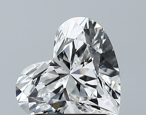 Lab-Grown 1.68 Carat Heart Shape Diamond color F Clarity VVS2 With GIA Certificate, precious stones, engagement diamonds